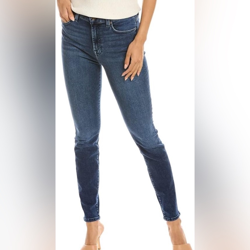 7 for all Mankind cropped Gwenevere slim ankle stretch jeans 28
